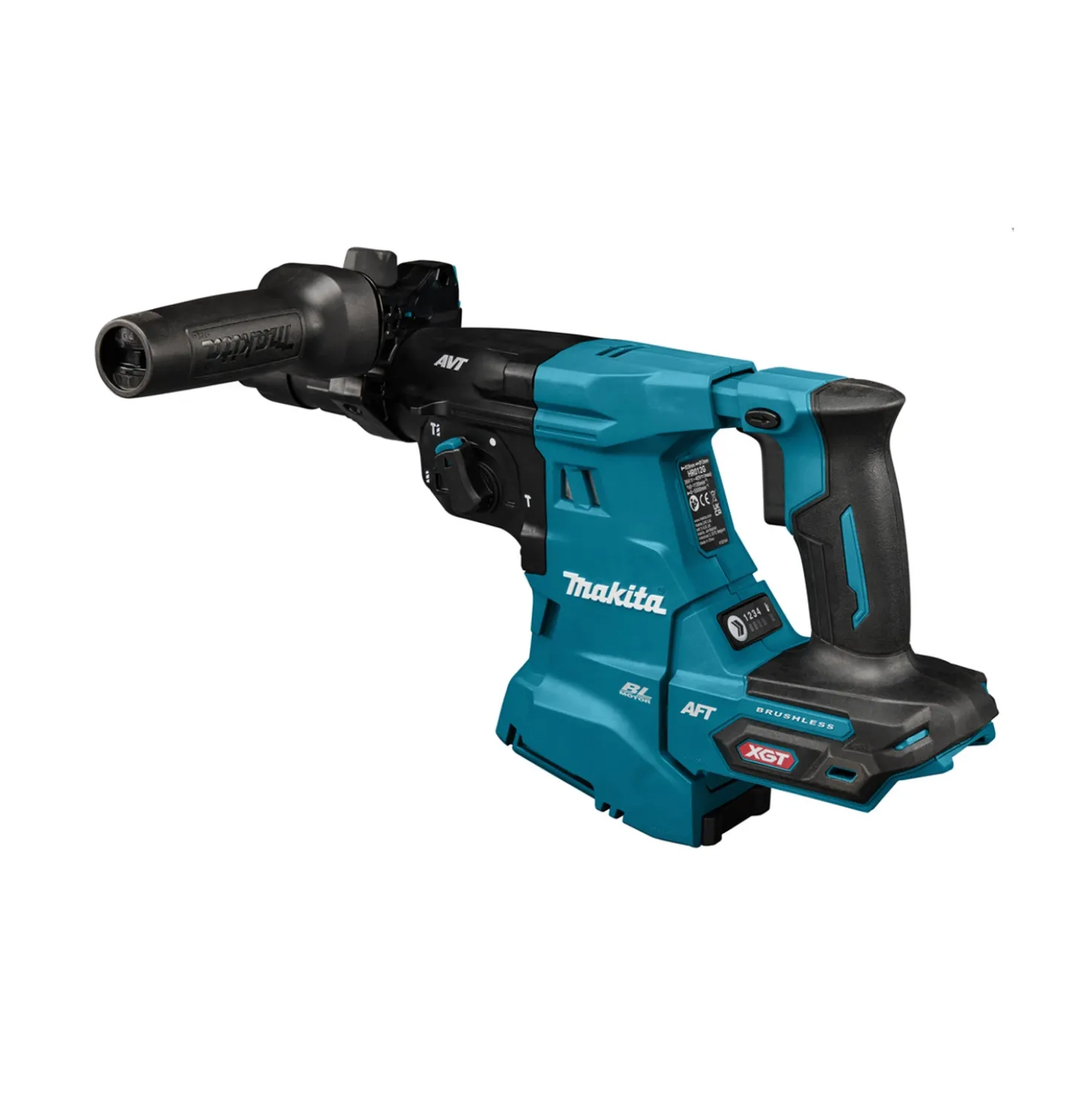 Makita HR011GZ03 XGT 40V Li-ion Accu SDS-Plus Combihamer body in Mbox incl. stofafzuiging - 3,3J