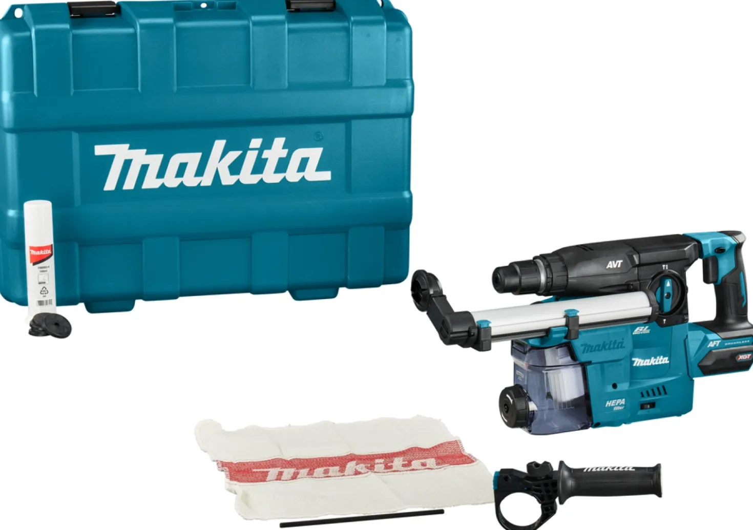 Makita HR008GZ03 XGT 40V Max Combihamer body in kunststof koffer - 3,9 J