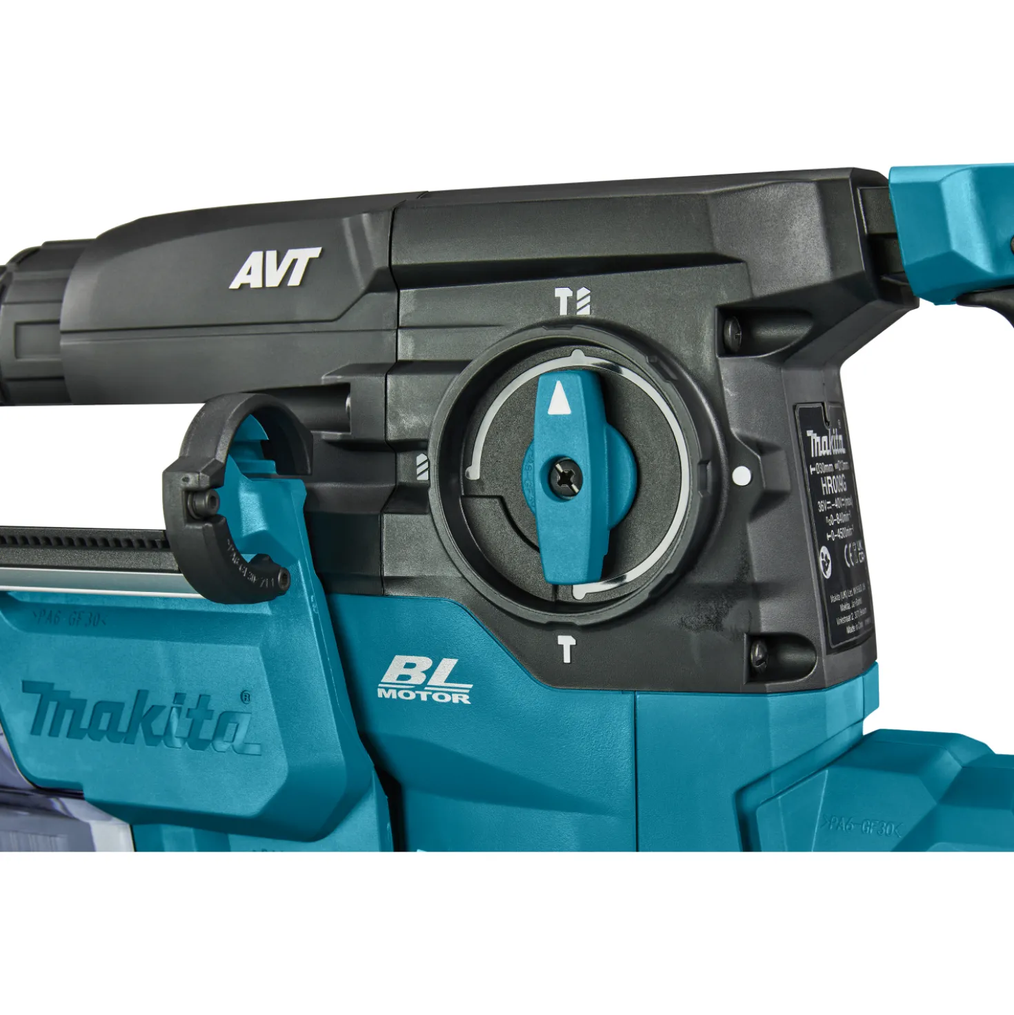 Makita HR009GZ02 XGT 40V Max Combihamer body met stofafzuiging in kunststof koffer - 3,9 J