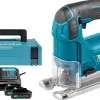 Makita JV101DSME 10.8V Li-Ion Schuifaccu decoupeerzaag set (2x 4.0Ah accu) in koffer - D-greep
