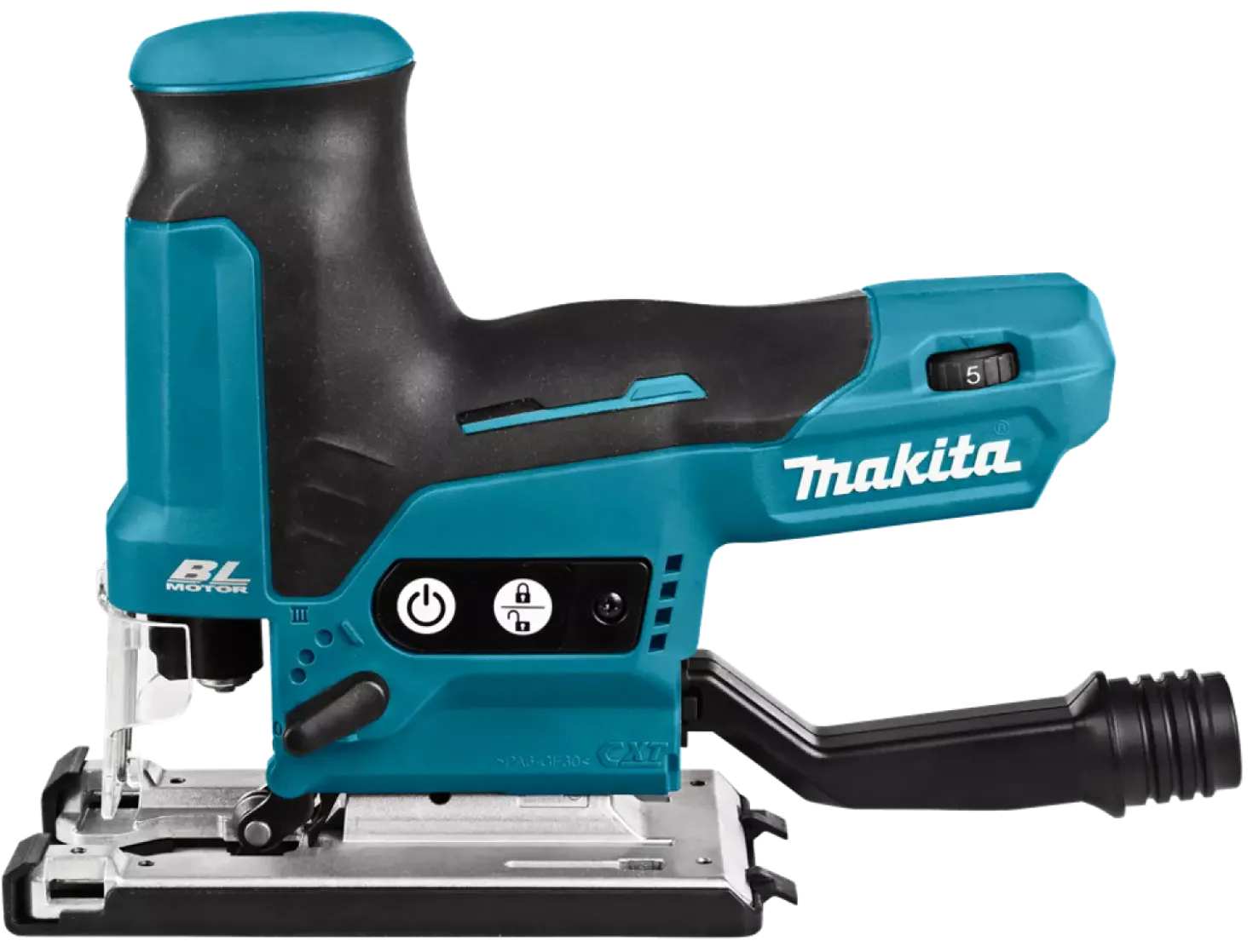 Makita JV102DZJ 10.8V Li-Ion Accu decoupeerzaag body in Mbox - T-greep - variabel - koolborstelloos