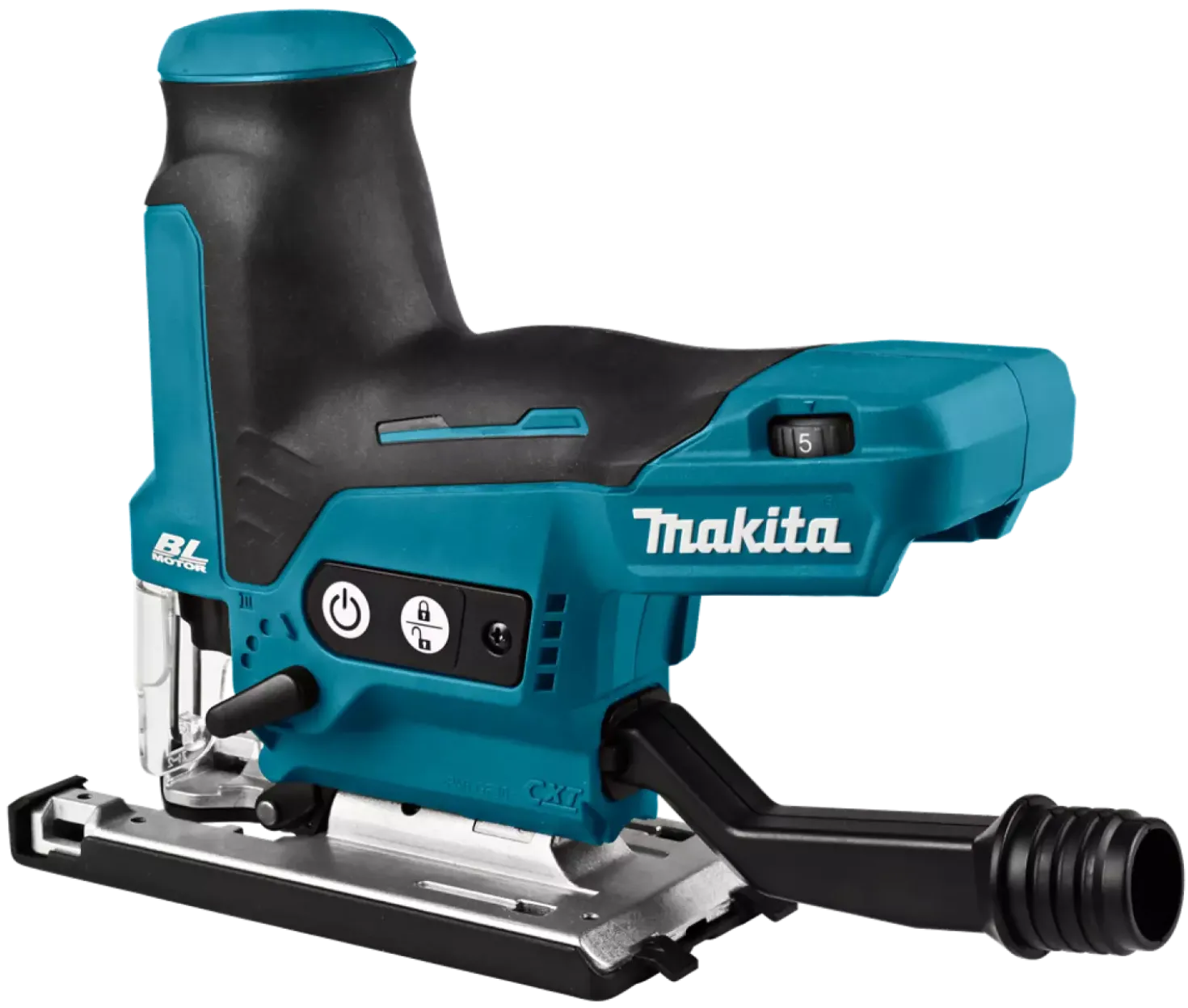 Makita JV102DZJ 10.8V Li-Ion Accu decoupeerzaag body in Mbox - T-greep - variabel - koolborstelloos