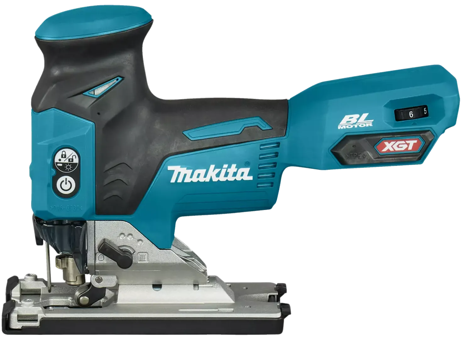 Makita JV001GZ XGT 40V Max Li-ion accu decoupeerzaag Body - Ergonomische greep