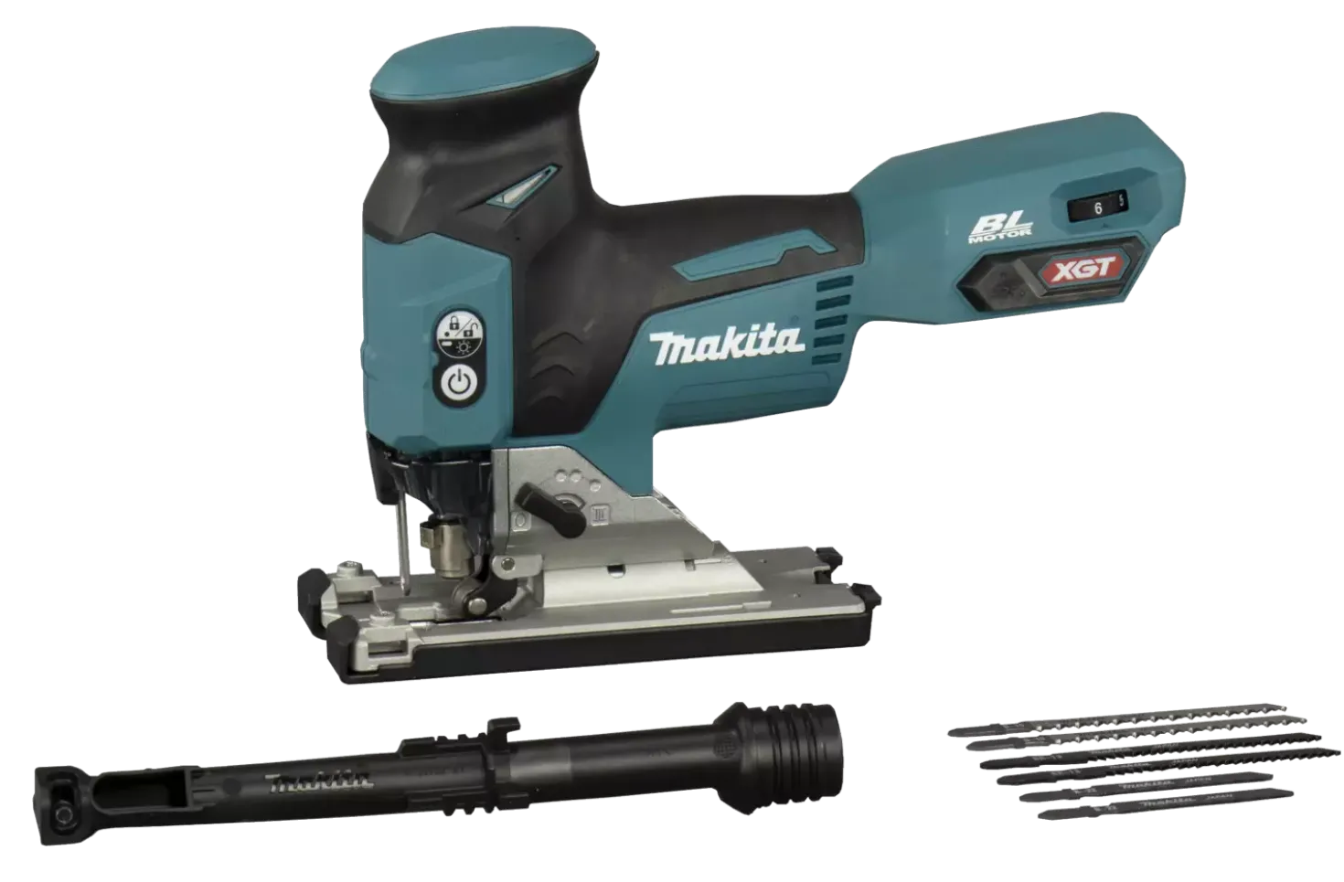 Makita JV001GZ XGT 40V Max Li-ion accu decoupeerzaag Body - Ergonomische greep