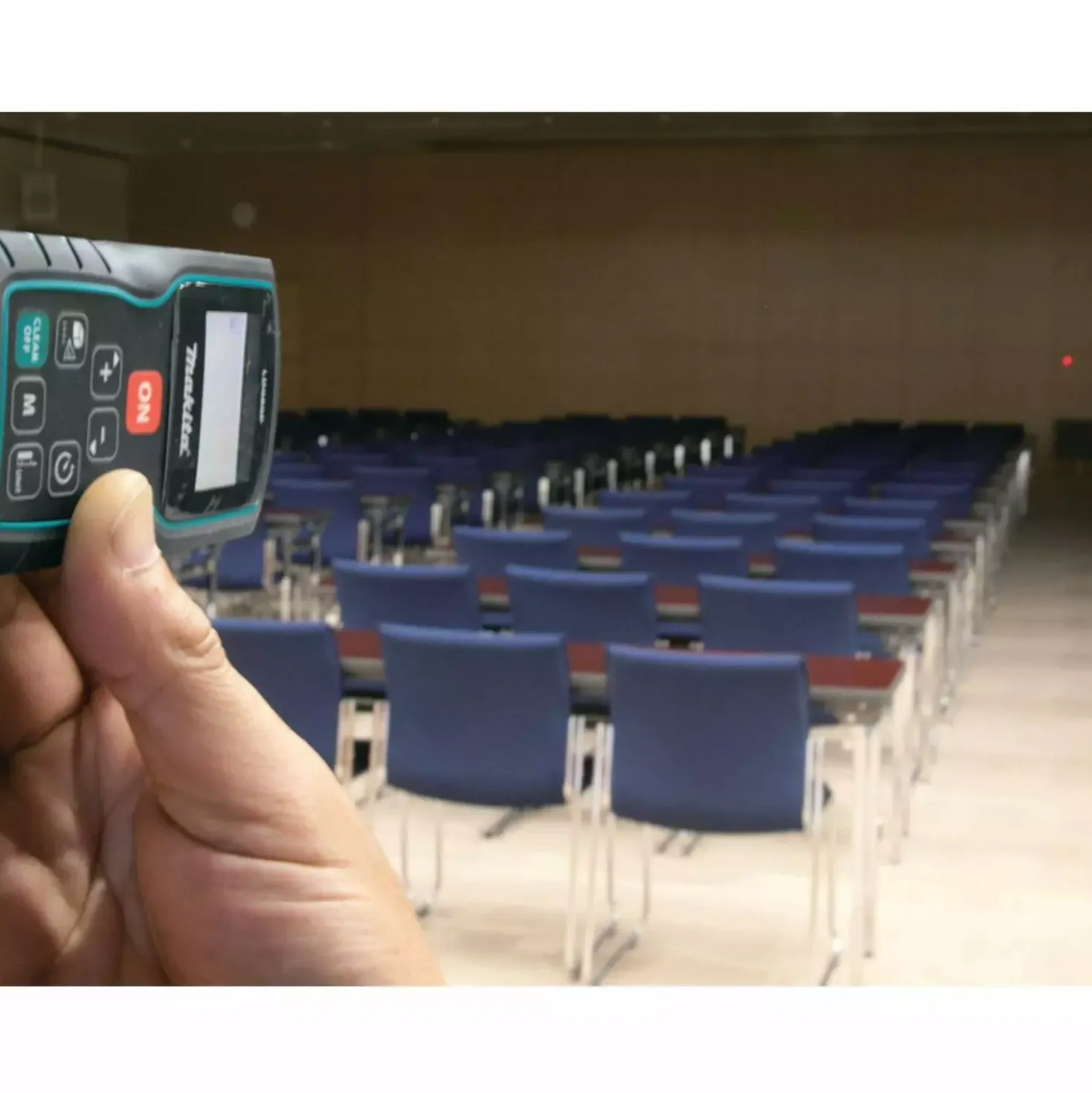 Makita LD080PI Afstandsmeter in tas - 80m