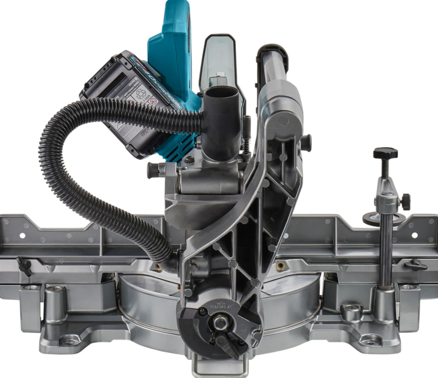 Makita LS002GD202 40V Max Li-Ion accu radiaal afkortzaag set (2x 2,5Ah) incl. AWS zender - 216mm