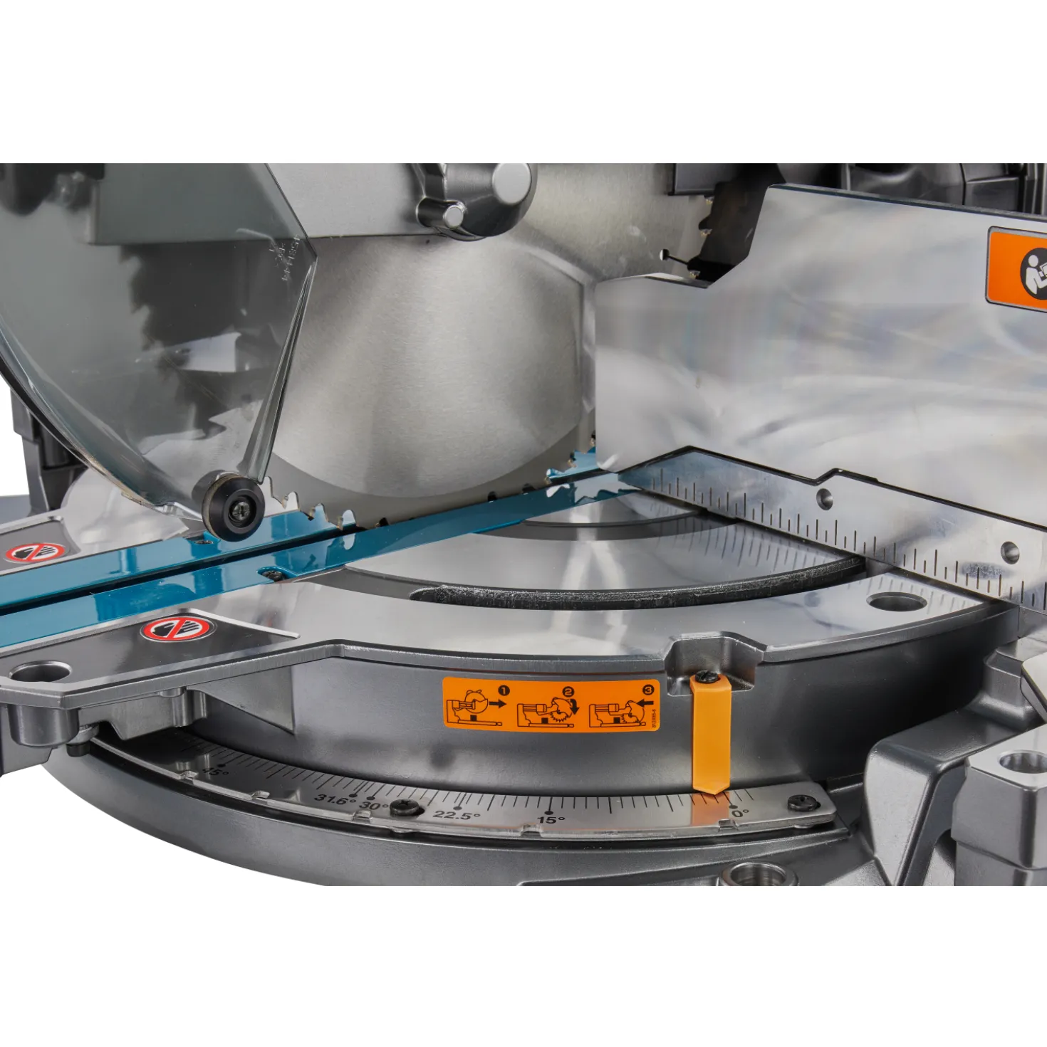 Makita LS004GM102 40V Max Li-Ion accu radiaal afkortzaag (1x 4,0Ah) incl. AWS zender - 260mm