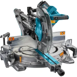 Makita LS004GM102 40V Max Li-Ion accu radiaal afkortzaag (1x 4,0Ah) incl. AWS zender - 260mm
