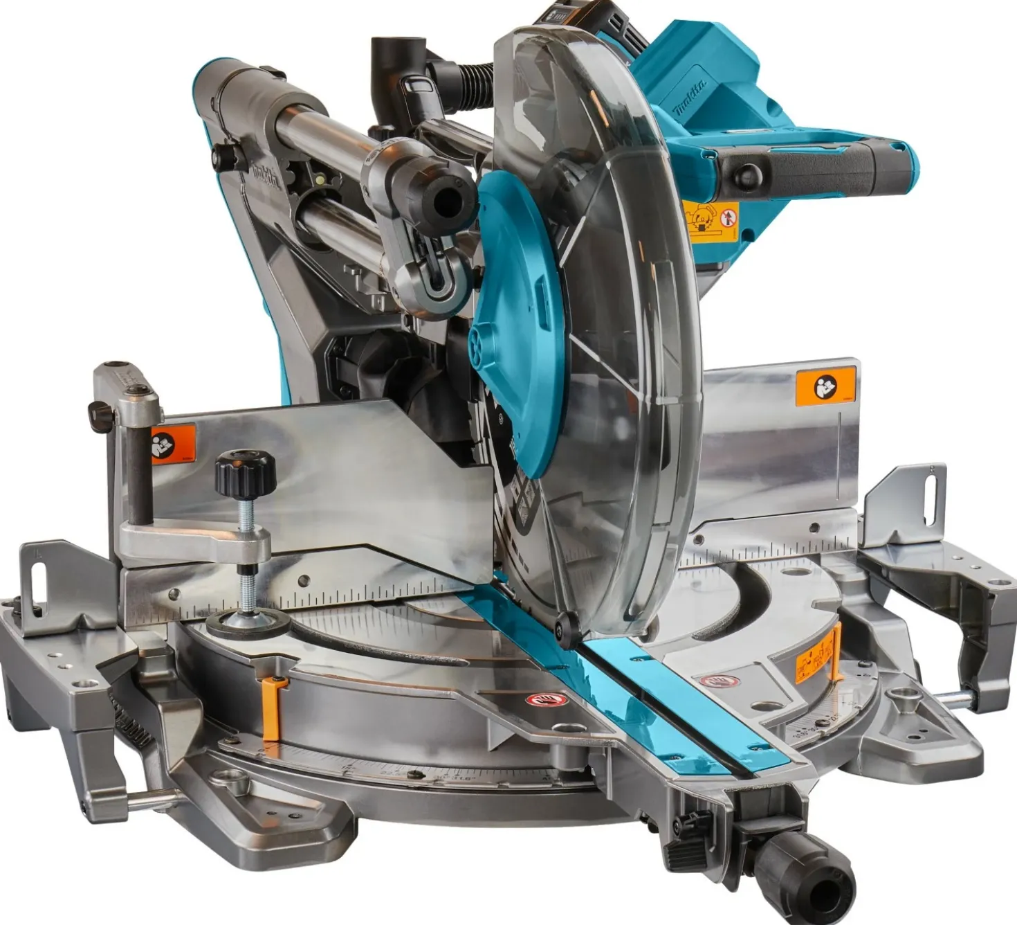 Makita LS003GM102 40V Max Li-Ion accu radiaal afkortzaag set (1x 4,0Ah) incl. AWS zender - 305mm