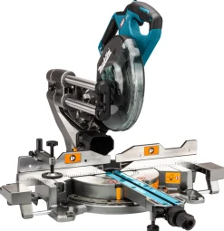 Makita LS002GZNL1 XGT 40 V Max Li-Ion Radiaal afkortzaag 216mm body - met AWS zender en onderstel