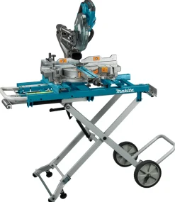 Makita LS002GZNL1 XGT 40 V Max Li-Ion Radiaal afkortzaag 216mm body - met AWS zender en onderstel