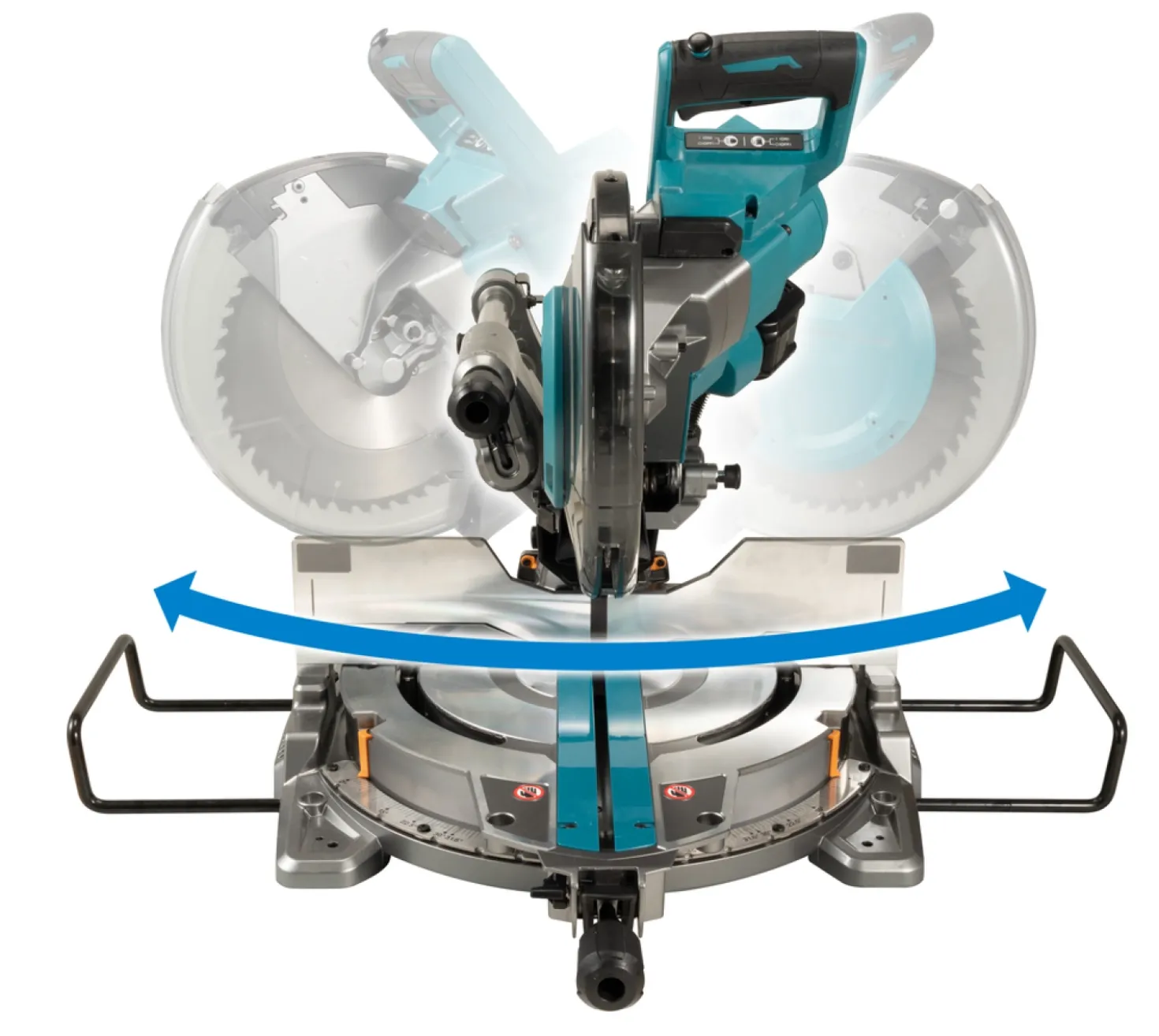 Makita LS004GZ01 XGT 40V Max Li-ion Radiaal afkortzaag 260mm body - met AWS zender