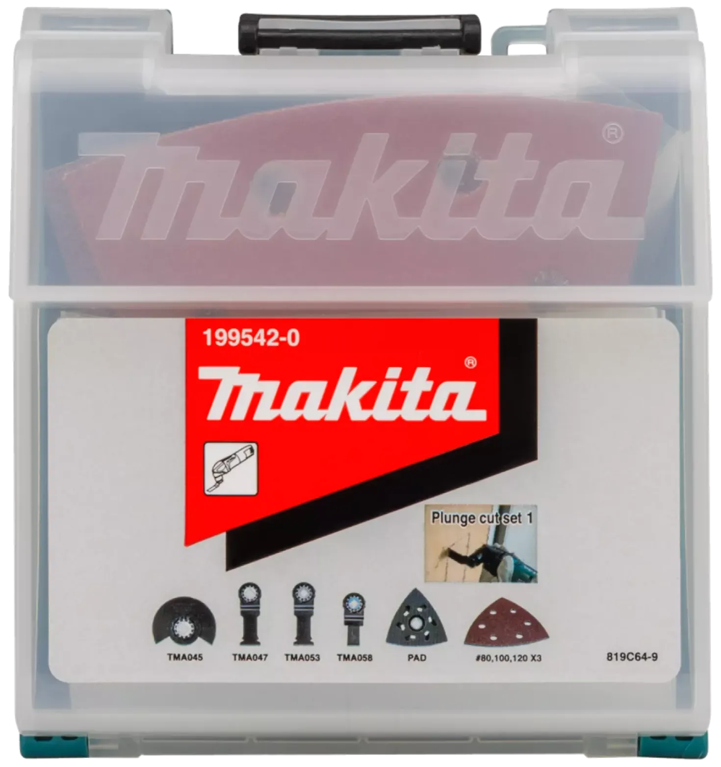 Makita 199542-0 Multitool 14-delige invalzaagbladen set - starlock