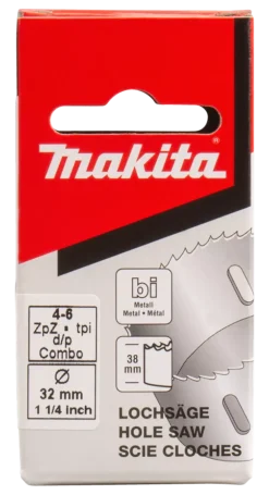 Makita P-34986 HSS-CO Gatenzaag - 32 x 38mm