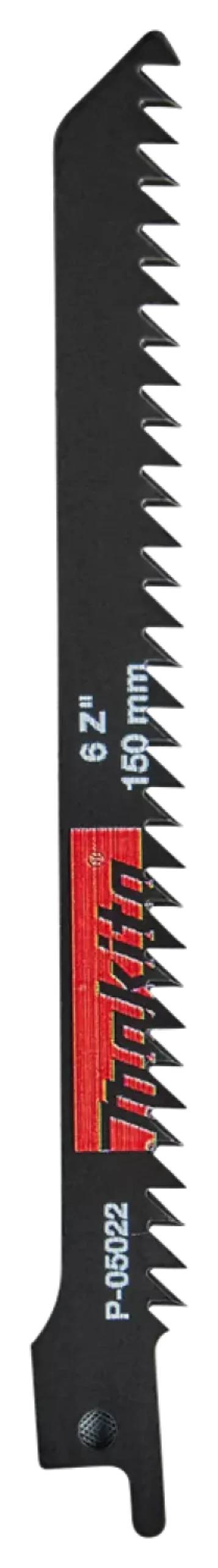 Makita P-05022 Reciprozaagblad - 130 x 4,2mm - Hout/Kunststof (5st)