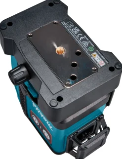 Makita SK700DX 12V Max Li-Ion accu kruislijnlaser set (1x2.0Ah) in tas - zelfnivellerend - rood 3x360°- 25m