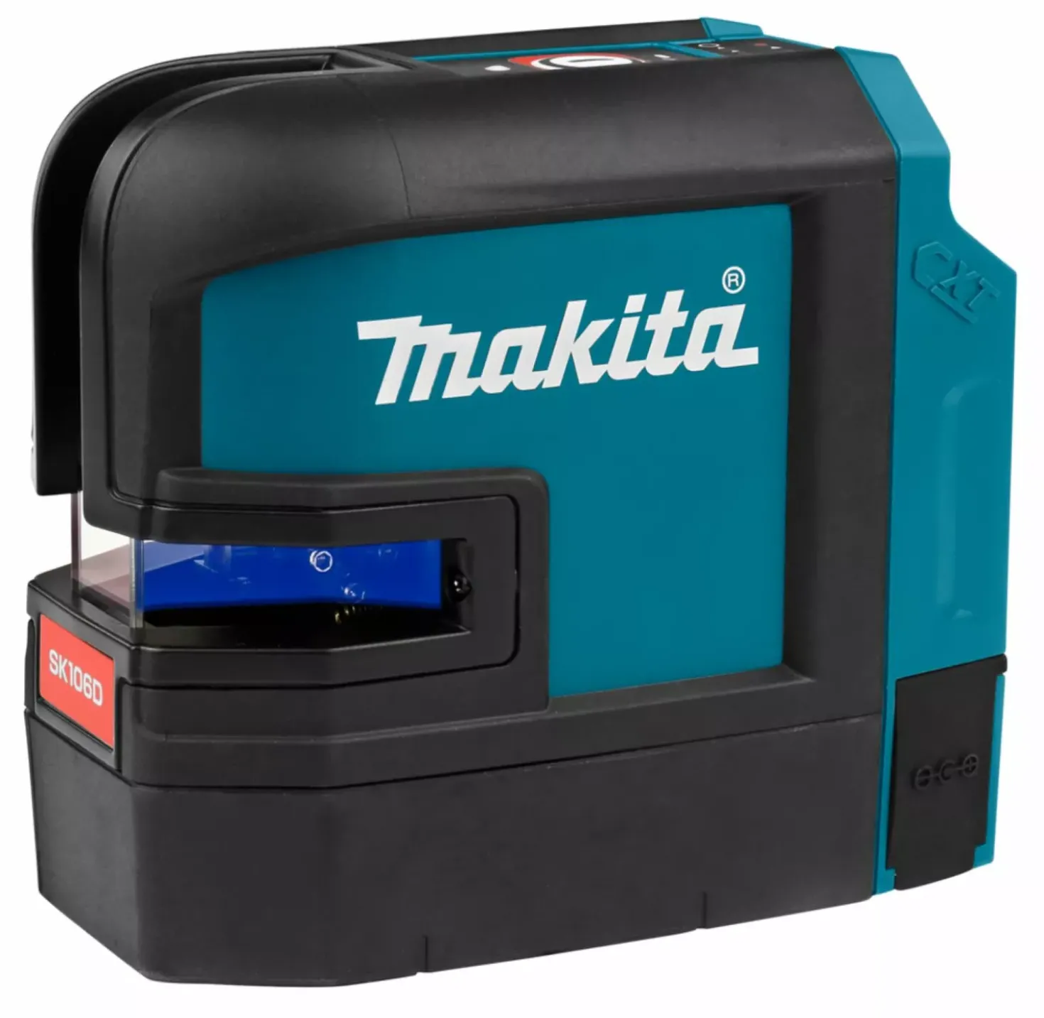 Makita SK106DZ 10.8V Li-Ion accu Kruislijnlaser body in tas - 2 lijnen - 25m - rood