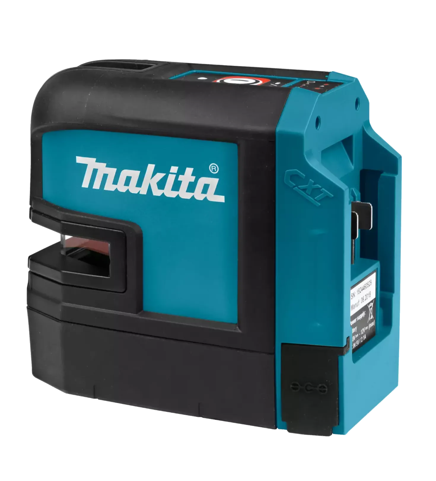 Makita SK105DZ 10,8V Li-Ion accu kruislijnlaser body in tas - zelfnivellerend - rood - 25m