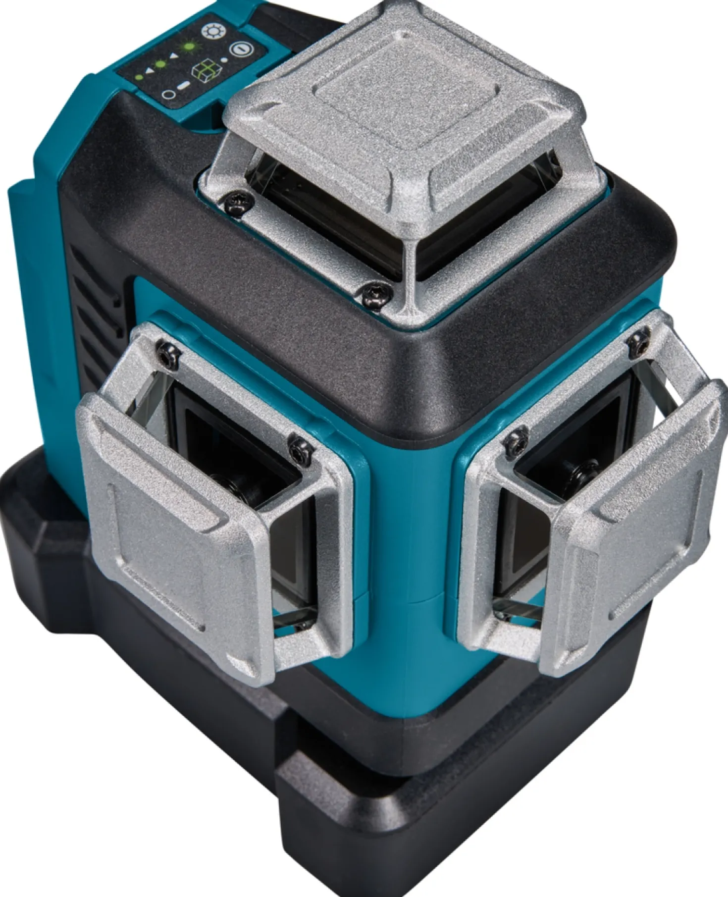 Makita SK700GD 12V Max Li-Ion accu kruislijnlaser body in tas - zelfnivellerend - groen 3x360° - 35m