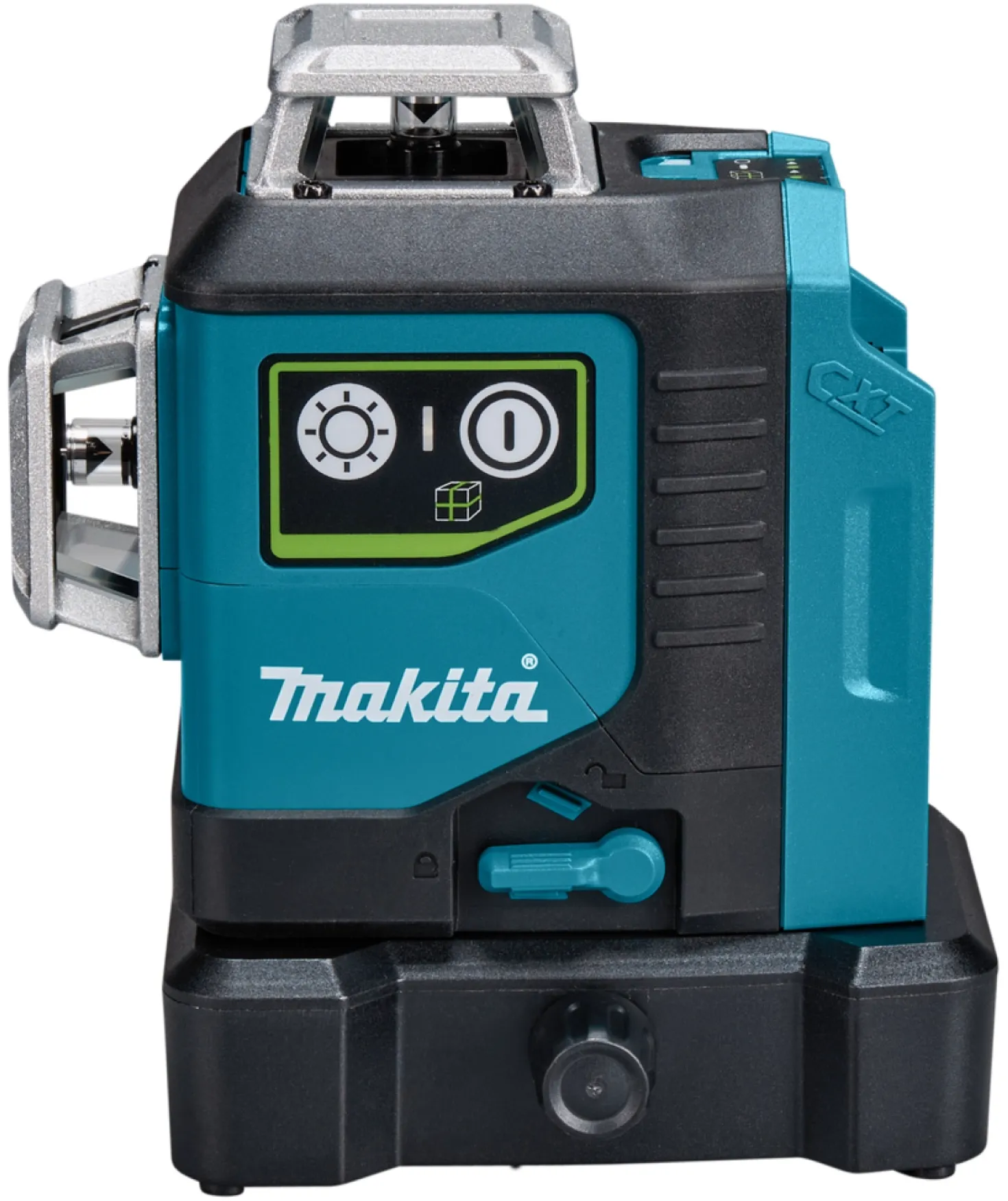Makita SK700GD 12V Max Li-Ion accu kruislijnlaser body in tas - zelfnivellerend - groen 3x360° - 35m