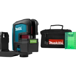 Makita SK105GDZ 10,8V Li-Ion accu kruislijnlaser body in tas - zelfnivellerend - groen - 35m