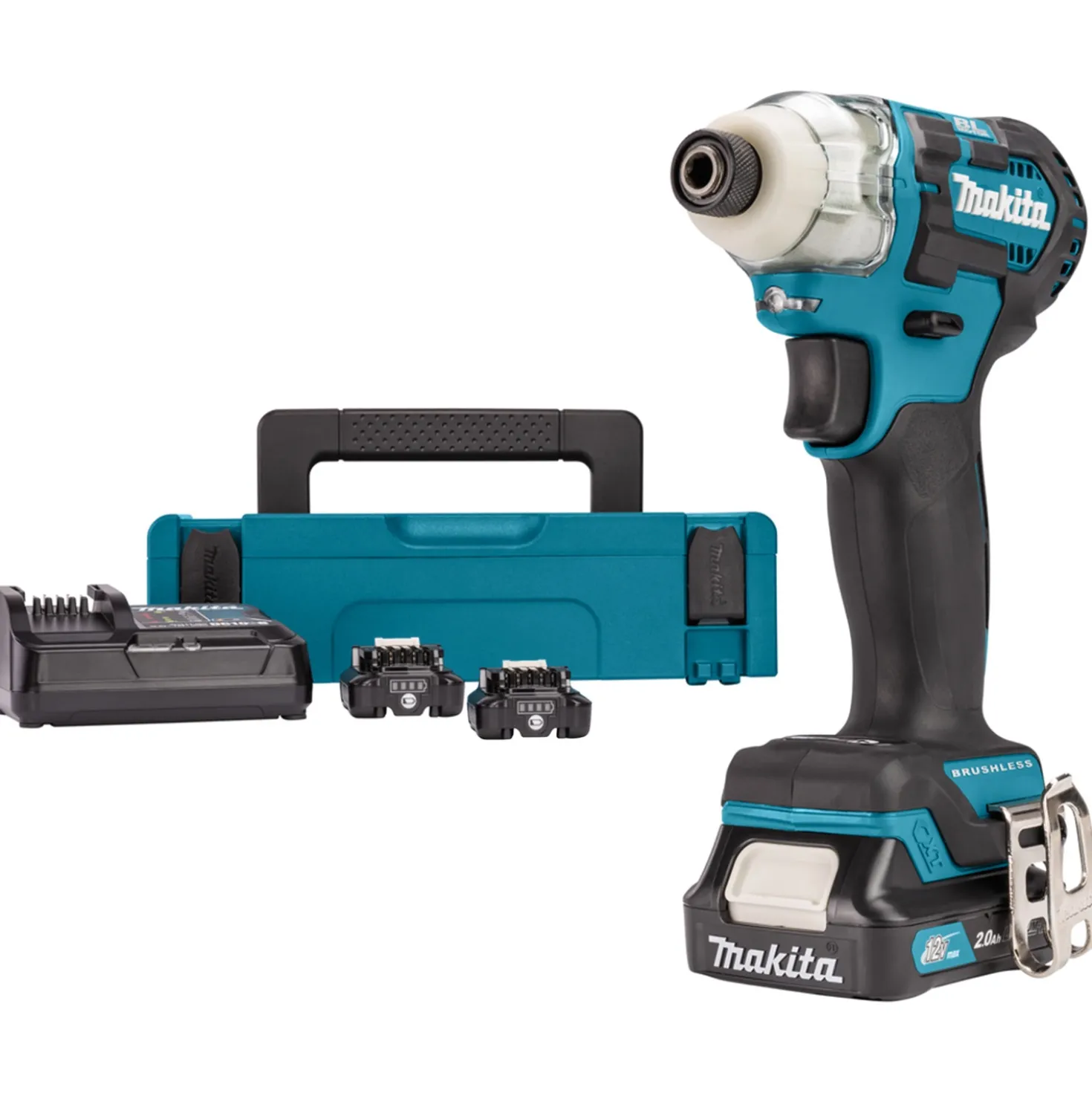 Makita TD111DSAJ 10,8V Li-Ion accu slagschroevendraaier set in Mbox (2x 2,0Ah accu) - 135Nm