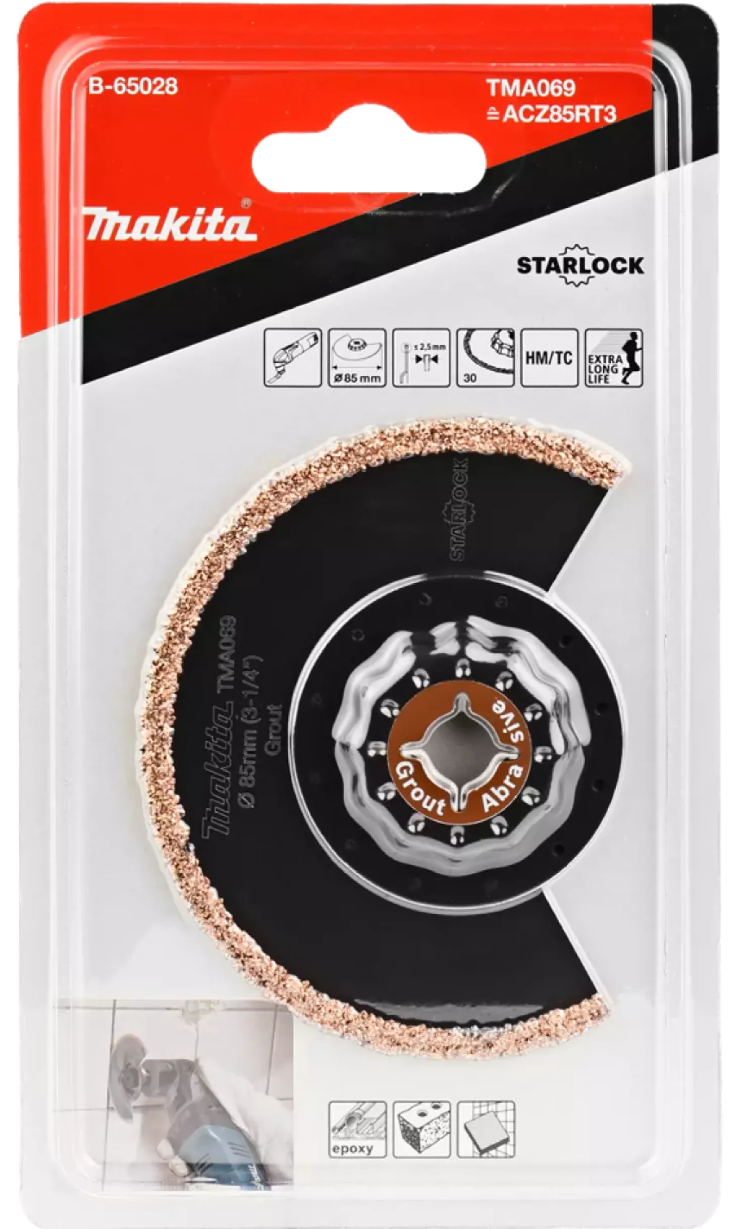 Makita TMA069 HM segmentfrees - 85mm