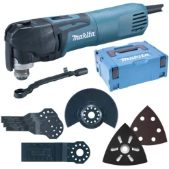 Makita TM3010CX5J Multitool + 56-delige accessoiresset in Mbox - 320W