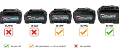 Makita UT001GZ02 XGT 40V Max Li-Ion accu Menger body