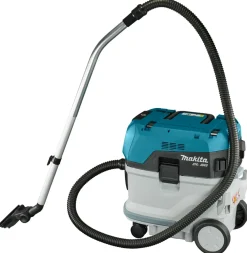 Makita VC007GLL21 XGT 2x40V Max Li-Ion accu Stofzuiger set (2x 8,0 Ah accu) nat en droog - L-klasse - 40L