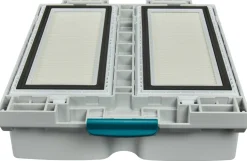 Makita VC007GLL21 XGT 2x40V Max Li-Ion accu Stofzuiger set (2x 8,0 Ah accu) nat en droog - L-klasse - 40L