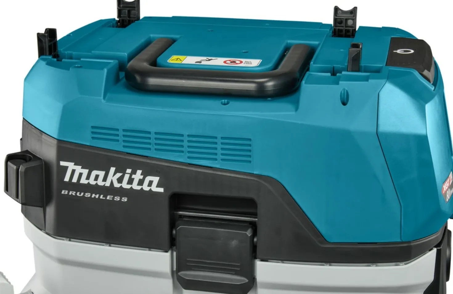 Makita VC007GLL21 XGT 2x40V Max Li-Ion accu Stofzuiger set (2x 8,0 Ah accu) nat en droog - L-klasse - 40L
