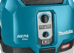 Makita VC004GLT21 XGT 40V Max Li-Ion accu stofzuiger set (2x 5.0Ah accu) - AWS - L-klasse - 15L