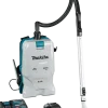 Makita VC011GM2NL1 XGT 40V Max Li-Ion Accu Rugstofzuiger Set (2x 4.0Ah) - 6L