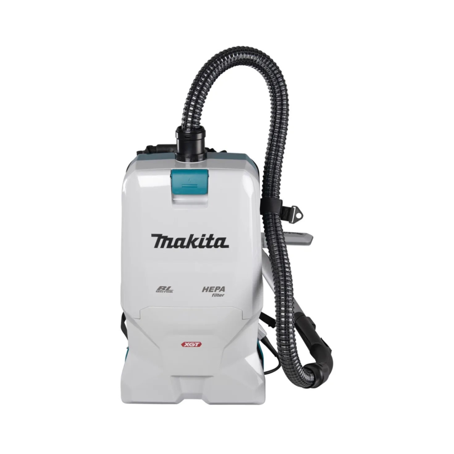 Makita VC011GU201 XGT 40V Max Accu rugstofzuiger body (2x 4.0Ah) - 6L