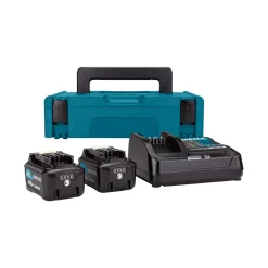 Makita 197641-2 10.8V - 12V Li-Ion accu starterset (2x 4,0Ah) + lader in Mbox