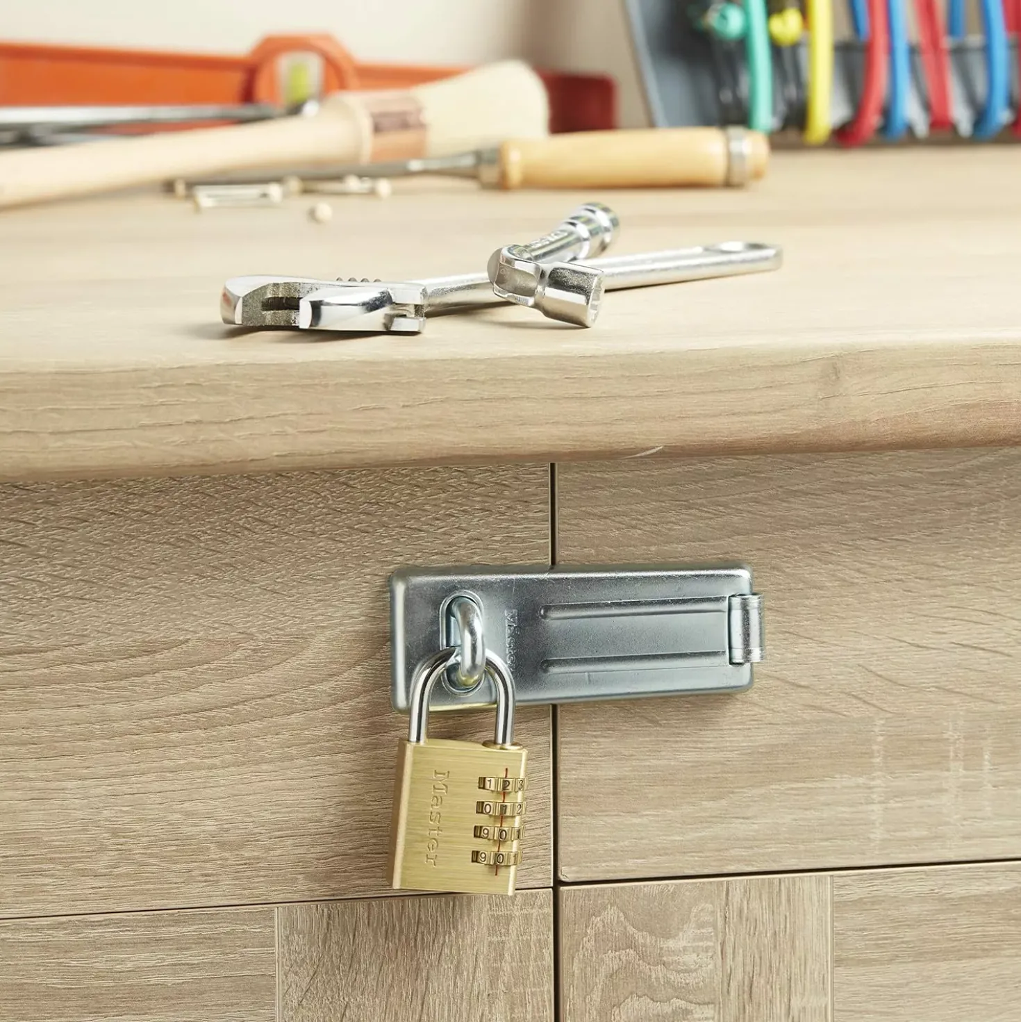 Master Lock 604EURD Hangslot - 40mm - cijfercode