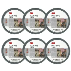 3M 1900 Economy Duct Tape - 50mm x 50m (6 stuks)