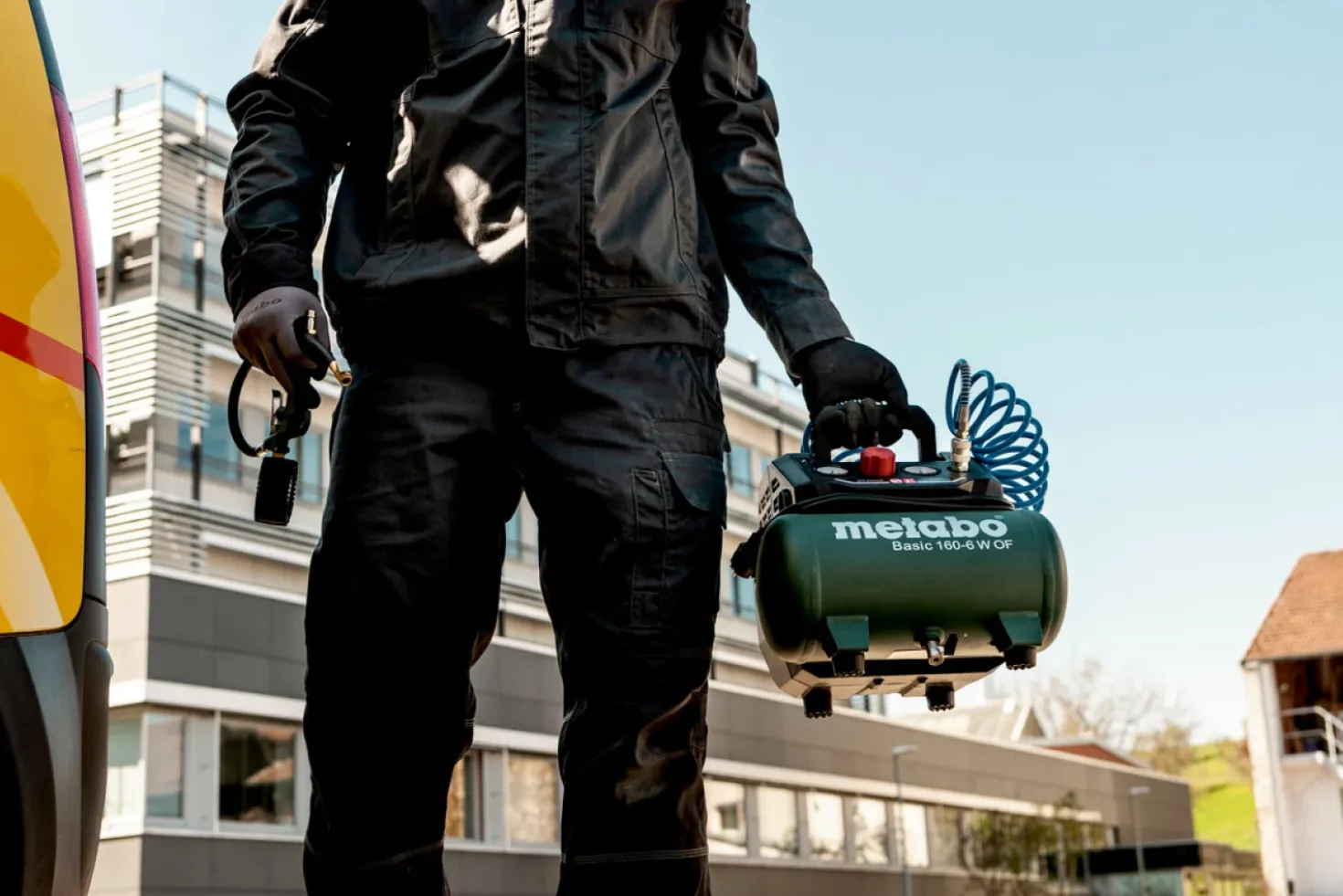 Metabo Basic 160-6 W OF Compressor - 8 bar - 6L - 55 l/min