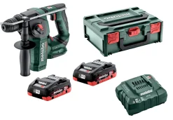 Metabo BH 18 LTX BL 16 18V Li-ion accu SDS-plus boorhamer set (2x 4.0Ah accu) in metaBOX - 1.3J