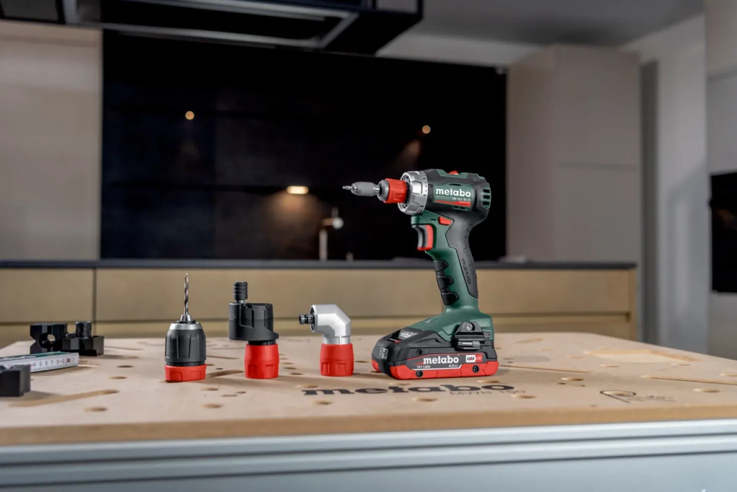 Metabo BS 18 L BL Quick 18V Li-ion accu schroef-/boormachine set (2x 4.0Ah accu) in MetaBox - 65Nm