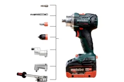 Metabo BS 18 LTX BL Q I 18V Li-ion accu boor-/schroefmachine set (2 x 5.5Ah LiHD accu) in metaBOX- koolborstelloos