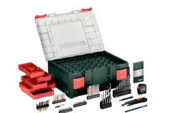 Metabo BS 18 Quick Set Mobile workshop 18V Li-ion accu schroef-/boormachine set (2x 2.0Ah accu) in koffer incl. 74-Delige accessoiresset