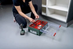 Metabo BS 18 Quick Set Mobile workshop 18V Li-ion accu schroef-/boormachine set (2x 2.0Ah accu) in koffer incl. 74-Delige accessoiresset
