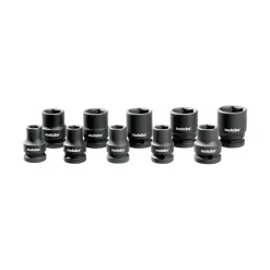 Metabo 628831000 10-delige Dopsleutelset - Slagvast - 1/2"