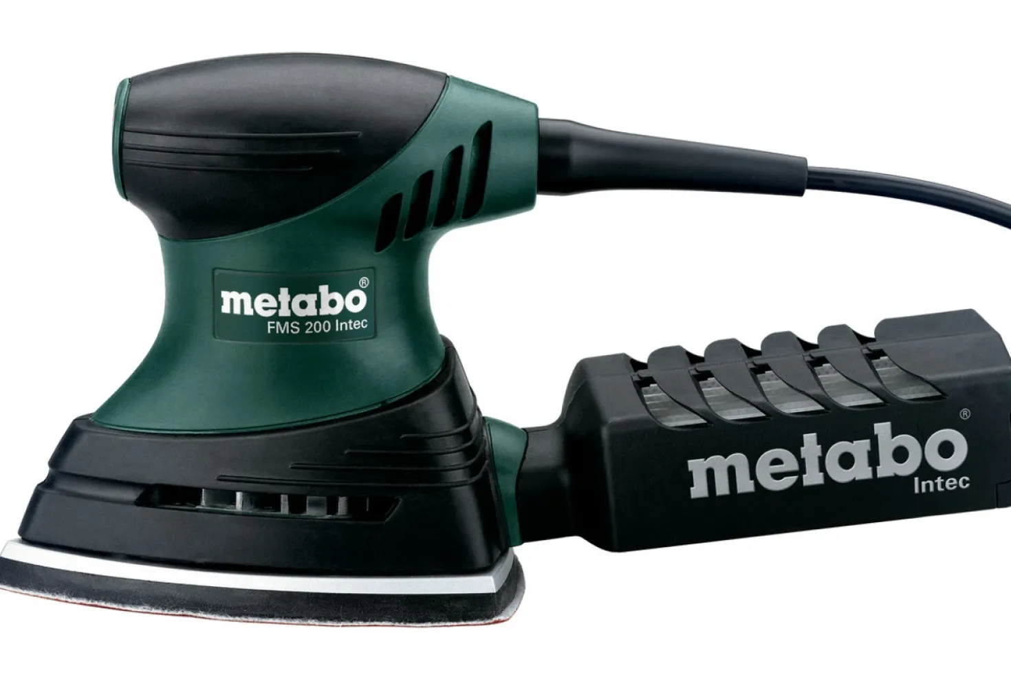Metabo FMS 200 Intec handpalm schuurmachine in koffer - 200W - 150x100mm