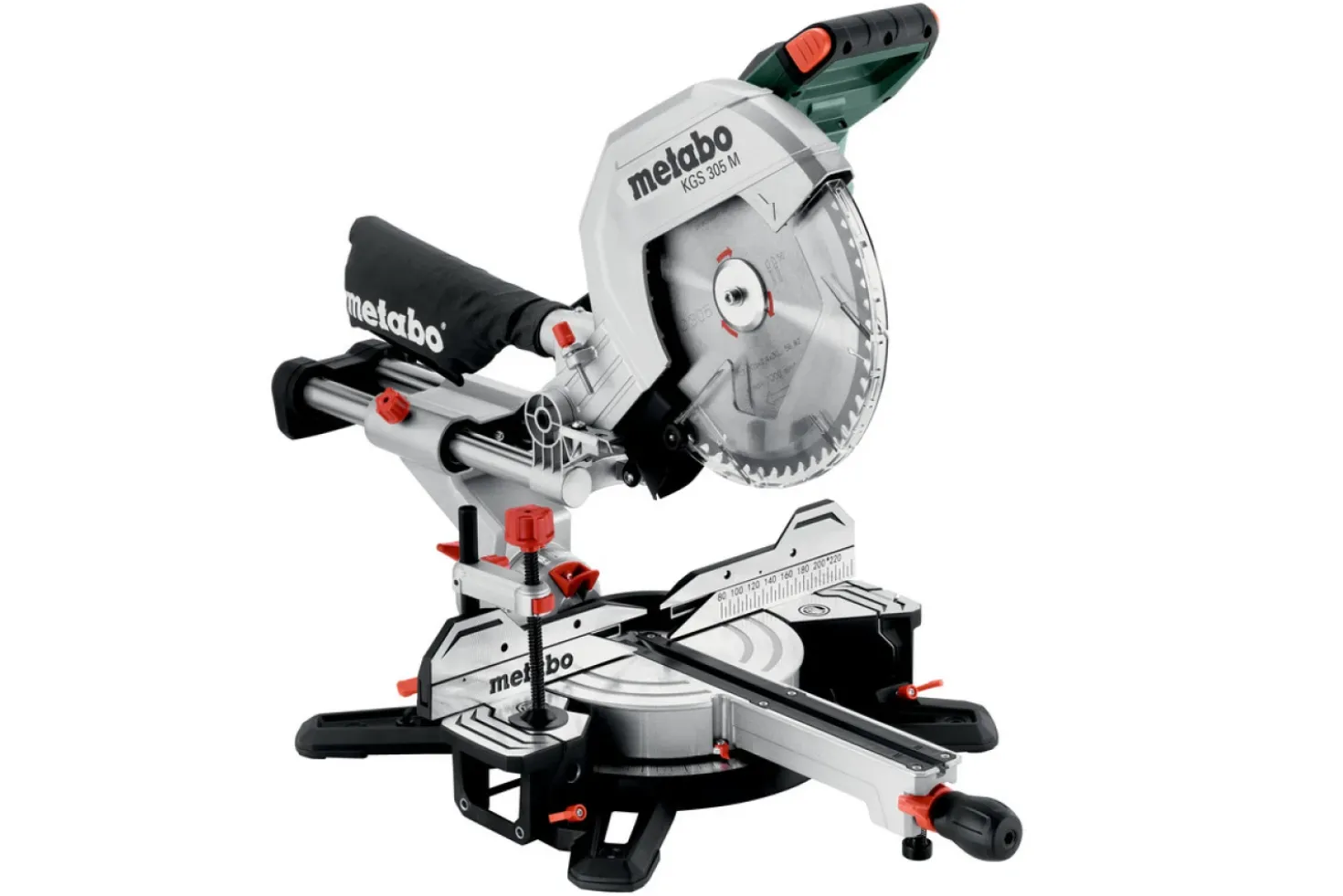 Metabo KGS 305 M Afkortzaag - 2000W - 305 x 30mm - Quick hendel