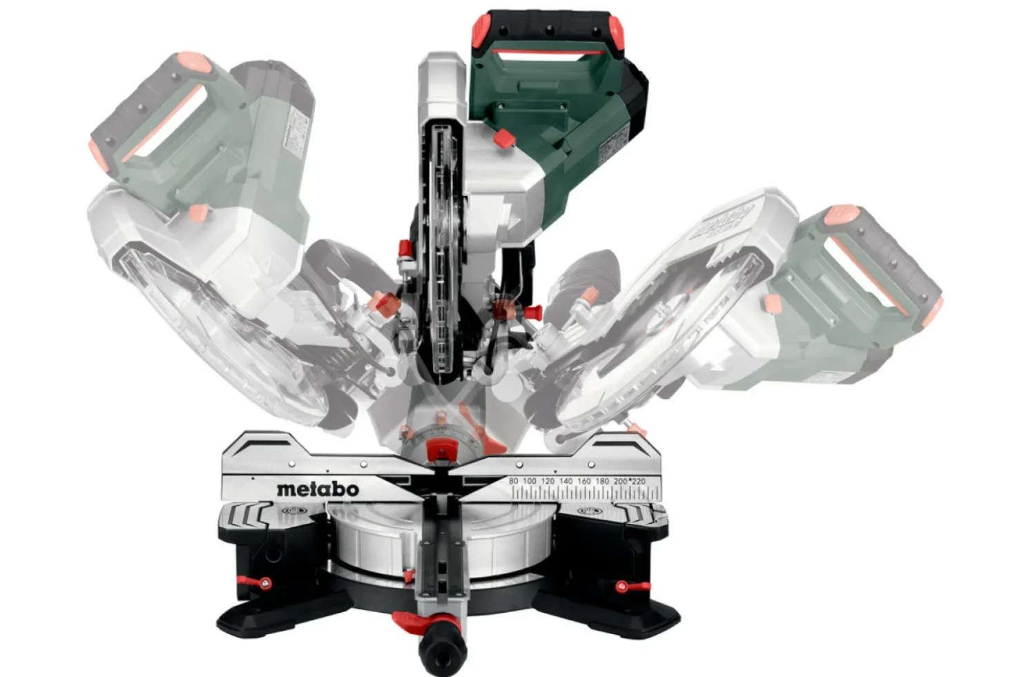 Metabo KGS 305 M Afkortzaag - 2000W - 305 x 30mm - Quick hendel