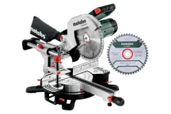 Metabo KGS 254 M Afkortzaag - 1800W - 254 x 30mm - Quick hendel - met extra zaagblad