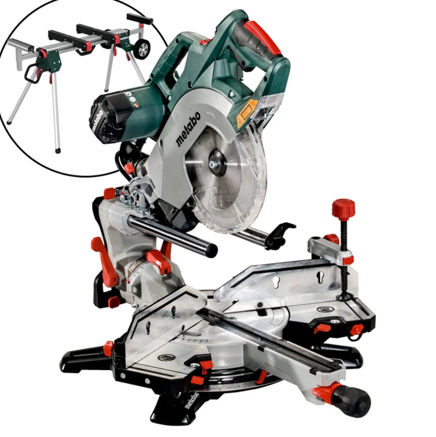Metabo KGSV 72 XACT SYM Afkortzaag incl. onderstel (KSU 251) - 1800W - 216 x 30mm